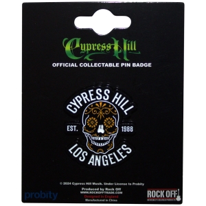 Cypress Hill - Los Angeles 1988 Pin Badge i gruppen MERCHANDISE / Pin-Button Badge / Hip Hop-Rap hos Bengans Skivbutik AB (5583897)