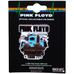 Pink Floyd - Animals Tour 77 Pin Badge i gruppen MERCHANDISE / Pin-Button Badge / Pop-Rock hos Bengans Skivbutik AB (5583939)