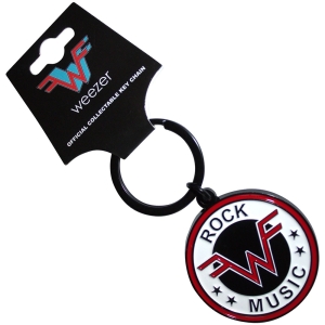 Weezer - Rock Music Emblem Keychain i gruppen MERCHANDISE / Nyckelring / Pop-Rock hos Bengans Skivbutik AB (5583962)