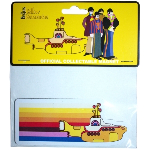 Beatles - Yellow Submarine Coloured Stripes Embossed Magnet i gruppen MERCHANDISE / Magnet / Pop-Rock hos Bengans Skivbutik AB (5583966)