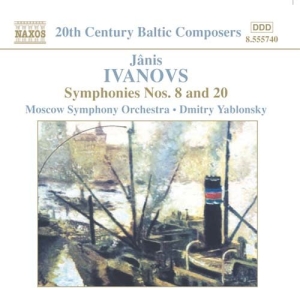 Ivanovs Janis - Symphonies 8 & 20 i gruppen Externt_Lager / Naxoslager hos Bengans Skivbutik AB (558397)