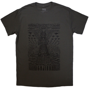 Gojira - Demon Village Uni Char T-Shirt i gruppen MERCHANDISE / T-shirt / Hårdrock hos Bengans Skivbutik AB (5583976r)