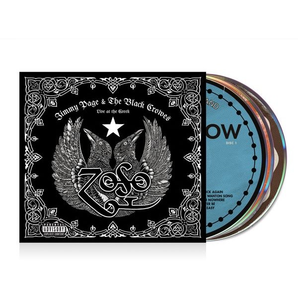 Jimmy Page & The Black Crowes - Live At The Greek (3Cd) i gruppen CD / Pop-Rock hos Bengans Skivbutik AB (5584078)