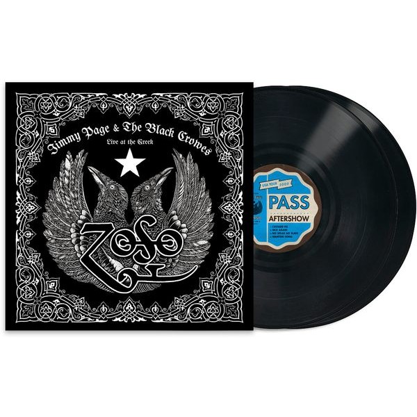 Jimmy Page & The Black Crowes - Live At The Greek (2Lp Black) i gruppen VINYL / Pop-Rock hos Bengans Skivbutik AB (5584079)