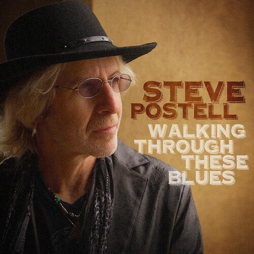 Steve Postell - Walking Through These Blues i gruppen CD / Country hos Bengans Skivbutik AB (5584162)