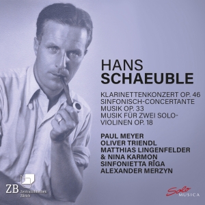 Hans Schaeuble - Klarinettenkonzert, Op. 46 Sinfoni i gruppen CD / Nyheter hos Bengans Skivbutik AB (5584289)