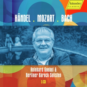 Berliner Barock Solisten Reinhard - Händel, Mozart & Bach i gruppen CD / Nyheter hos Bengans Skivbutik AB (5584336)