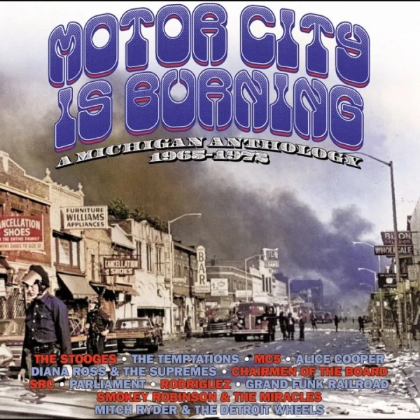 Various Artists - Motor City Is Burning: A Michigan A i gruppen CD / Toppsäljare hos Bengans Skivbutik AB (5584624)