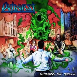 Outburst - Devouring The Masses i gruppen CD / Hårdrock hos Bengans Skivbutik AB (5584983)
