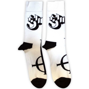 Ghost - Symbol Mono Uni Wht Socks (Size 40-44) i gruppen MERCHANDISE /  /  hos Bengans Skivbutik AB (5586281)