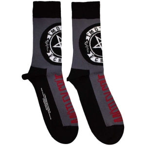 Motley Crue - Pentagram Circle Uni Char Socks (Size 40-44) i gruppen MERCHANDISE /  /  hos Bengans Skivbutik AB (5586291)