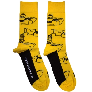 Beatles - Yellow Submarinesub Outline Repeat Uni Yell Socks i gruppen MERCHANDISE /  /  hos Bengans Skivbutik AB (5586304)