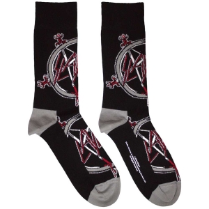Slayer - Pentagram Uni Bl Socks i gruppen MERCHANDISE /  /  hos Bengans Skivbutik AB (5586307)