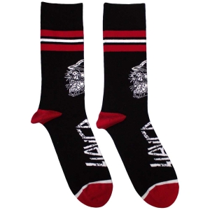Slayer - Skull Helmet Uni Bl Socks (Size 40-44) i gruppen MERCHANDISE /  /  hos Bengans Skivbutik AB (5586313)