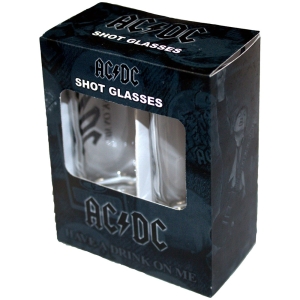 Ac/Dc - Have A Drink On Me Shot Glass Set i gruppen MERCHANDISE / Merch / Hårdrock hos Bengans Skivbutik AB (5586320)