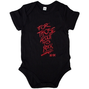 Ac/Dc - For Those About To Rock Toddler Bl Babygrow i gruppen MERCHANDISE / Merch / Hårdrock hos Bengans Skivbutik AB (5586325r)
