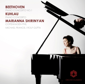 Marianna Shirinyan - Beethoven: Piano Concerto No.1 & Kuhlau: Piano Concerto i gruppen Externt_Lager / Naxoslager hos Bengans Skivbutik AB (558633)