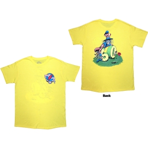 Grateful Dead - Rose Pose Yellow Uni Yell T-Shirt i gruppen MERCHANDISE / T-shirt / Pop-Rock hos Bengans Skivbutik AB (5586397r)