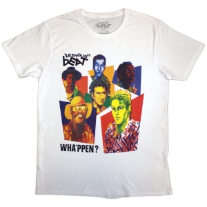 English Beat - Wha'ppen Art Photo Uni Wht T-Shirt i gruppen MERCHANDISE / T-shirt / Pop-Rock hos Bengans Skivbutik AB (5586402r)