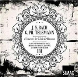 Bach & Telemann - Concertos For Viola & Bassoon i gruppen CD / Klassiskt hos Bengans Skivbutik AB (558656)