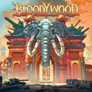 Bloodywood - Nu Delhi (Opaque White Vinyl) i gruppen VINYL / Hårdrock hos Bengans Skivbutik AB (5586871)
