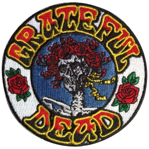 Grateful Dead - Bertha Circle Woven Patch i gruppen MERCHANDISE / Tygmärke / Pop-Rock hos Bengans Skivbutik AB (5587237)