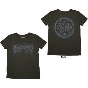 Bring Me The Horizon - Metal Logo Genxsis Lady Green T-Shirt i gruppen MERCHANDISE / T-shirt / Hårdrock hos Bengans Skivbutik AB (5587255r)