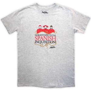 Monty Python - Inquisition Uni Grey T-Shirt i gruppen MERCHANDISE / T-shirt / Film-Musikal hos Bengans Skivbutik AB (5587288r)