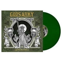 God's Army - Demoncracy (Ltd. Green Vinyl) i gruppen VINYL / Hårdrock hos Bengans Skivbutik AB (5587567)