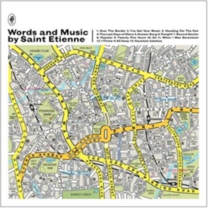 Saint Etienne - Words And Music By Saint Etienne i gruppen Minishops / Saint Etienne hos Bengans Skivbutik AB (5587725)