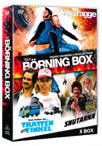 Movie - Ronny & Ragge The Börning Box (5DVD) i gruppen Minishops / Ronny & Ragge hos Bengans Skivbutik AB (5587837)