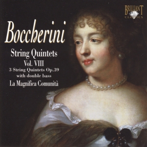 Boccherini - Quintets Opus 39 Vol. 8 i gruppen CD / Klassiskt hos Bengans Skivbutik AB (5588550)
