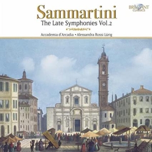 Sammartini - Late Symphonies Vol.Ii i gruppen CD / Klassiskt hos Bengans Skivbutik AB (5588551)