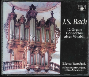 Bach J S - 12 Organ Concertos After Vivaldi i gruppen CD / Klassiskt hos Bengans Skivbutik AB (5588555)