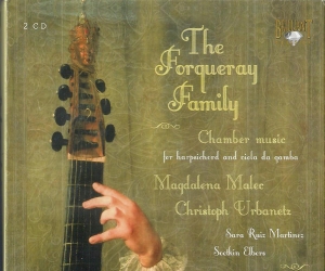 Forqueray - Chamber Music For Harpsichord And V i gruppen CD / Klassiskt hos Bengans Skivbutik AB (5588560)