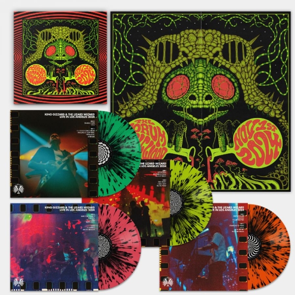 King Gizzard & The Lizard Wizard - King Gizzard - Live In Los Angeles i gruppen VINYL / Toppsäljare hos Bengans Skivbutik AB (5588738)