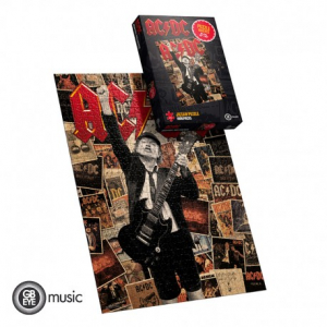 Ac/Dc  - Jigsaw Puzzle 1000 Pieces - Angus Collage i gruppen MERCHANDISE / Pussel / Hårdrock hos Bengans Skivbutik AB (5589204)