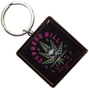 Cypress Hill - Leaf Skull Keychain i gruppen MERCHANDISE / Nyckelring / Hip Hop-Rap hos Bengans Skivbutik AB (5589220)