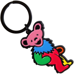 Grateful Dead - Red Body Dancing Bear Keychain i gruppen MERCHANDISE / Nyckelring / Pop-Rock hos Bengans Skivbutik AB (5589247)