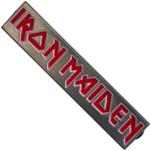 Iron Maiden - Logo Pin Badge i gruppen MERCHANDISE / Pin-Button Badge / Hårdrock hos Bengans Skivbutik AB (5589257)