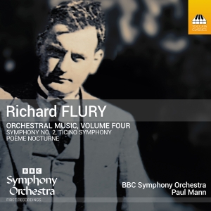 Richard Flury - Orchestral Music, Vol. 4 i gruppen CD / Nyheter hos Bengans Skivbutik AB (5589318)