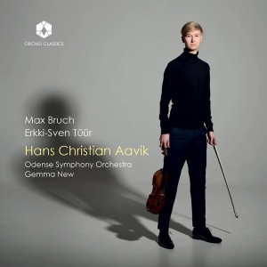 Hans Christian Aavik & Odense Symphony Orchestra - Bruch & Tüür: Violin Concertos i gruppen CD / Klassiskt hos Bengans Skivbutik AB (5589321)