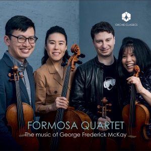 Formosa Quartet - The Music Of George Frederick Mckay i gruppen CD / Klassiskt hos Bengans Skivbutik AB (5589322)