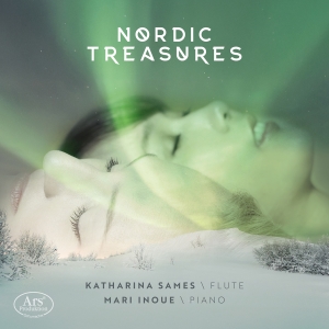 Katharina Sames Mari Inoue - Nordic Treasures - Works For Flute i gruppen CD / Nyheter hos Bengans Skivbutik AB (5589352)