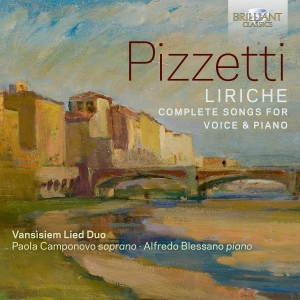 Ildebrando Pizzetti - Liriche - Complete Songs For Voice i gruppen CD / Nyheter hos Bengans Skivbutik AB (5589587)