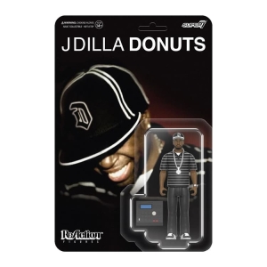 J Dilla - Reaction Figures Wave 1 J Dilla (Donuts - Smile Album Cover) i gruppen MERCHANDISE / Merch / Hip Hop-Rap hos Bengans Skivbutik AB (5589743)