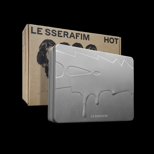 Le Sserafim - 5Th Mini Album 'Hot' (Tin Case Ver. i gruppen CD / Pop-Rock hos Bengans Skivbutik AB (5589870)