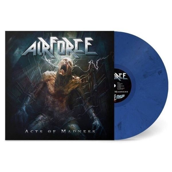 Airforce - Acts Of Madness (Blue Marbled) i gruppen VINYL / Hårdrock hos Bengans Skivbutik AB (5590116)