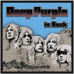 Deep Purple - In Rock Standard Patch i gruppen MERCHANDISE / Tygmärke / Hårdrock hos Bengans Skivbutik AB (5590311)