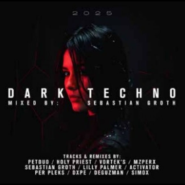 Various Artists - Dark Techno 2025 i gruppen CD / Pop-Rock hos Bengans Skivbutik AB (5590442)